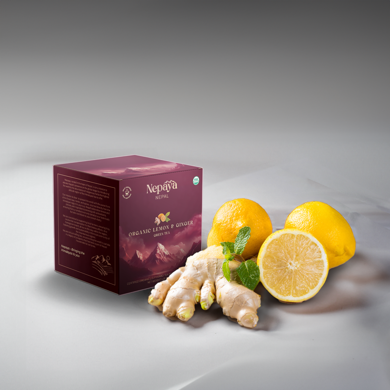 Organic Lemon and Ginger